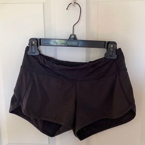 Black Lululemon Shorts